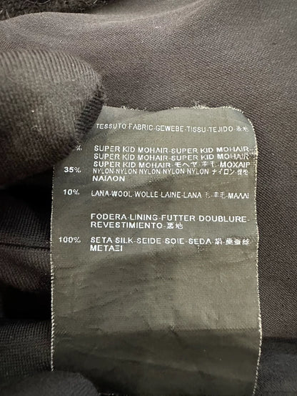 Black Mohair Cardigan from Saint Laurent