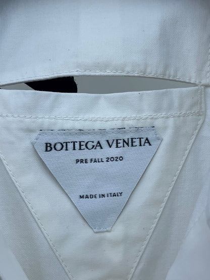 Bottega Veneta White Half-button Dress