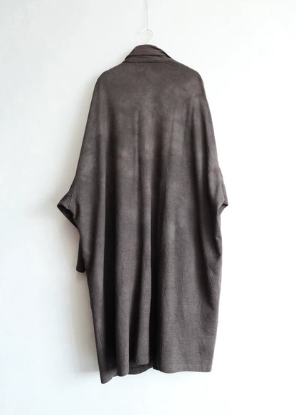 Yohji Yamamoto Dyed Scarf Coat