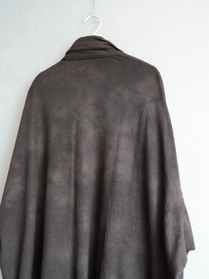 Yohji Yamamoto Dyed Scarf Coat