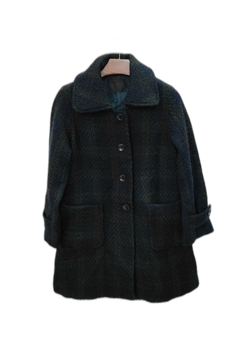 Stylish Vintage Wool Coat by Prada