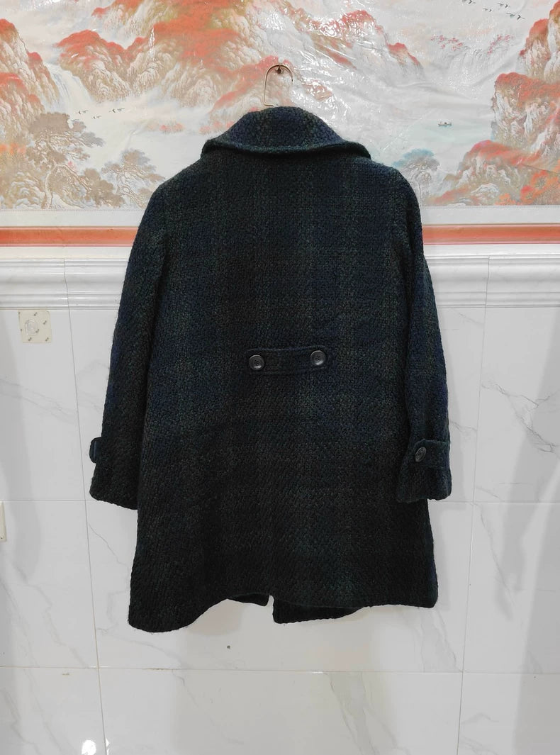 Stylish Vintage Wool Coat by Prada