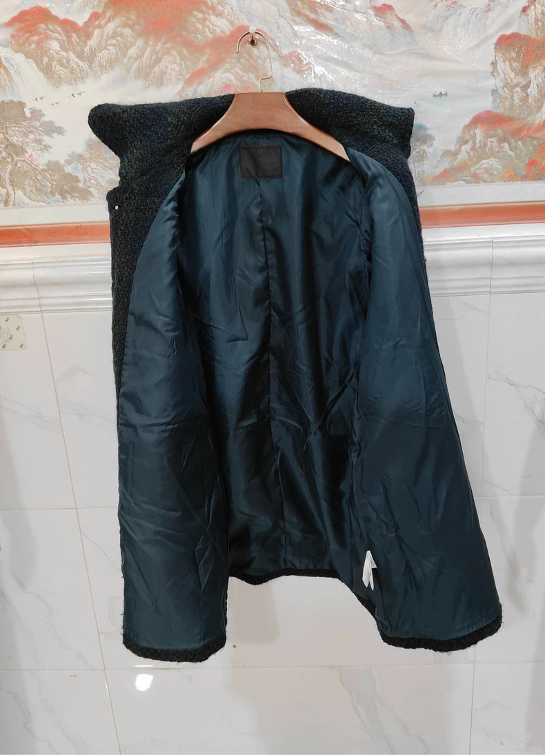 Stylish Vintage Wool Coat by Prada