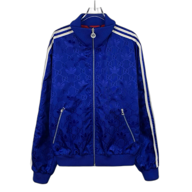 Gucci x Adidas Zip Jacket in Blue