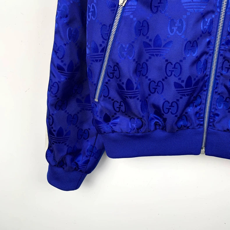 Gucci x Adidas Zip Jacket in Blue - Gucci – DMC99