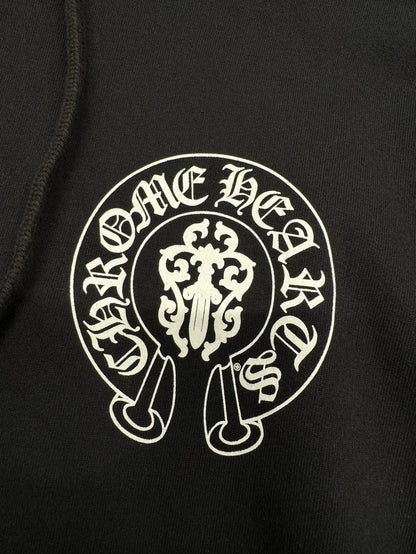 Chrome Hearts Black American Flag Hoodie-yf