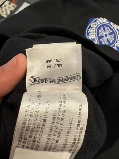 Chrome Hearts Black American Flag Hoodie-yf