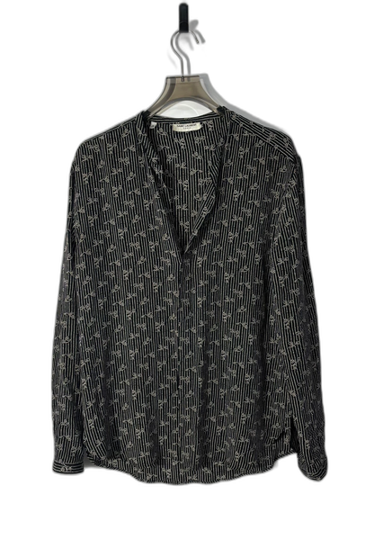 Saint Laurent Silk Printed Shirt for Men