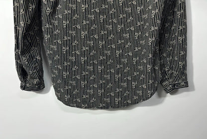 Saint Laurent Silk Printed Shirt for Men