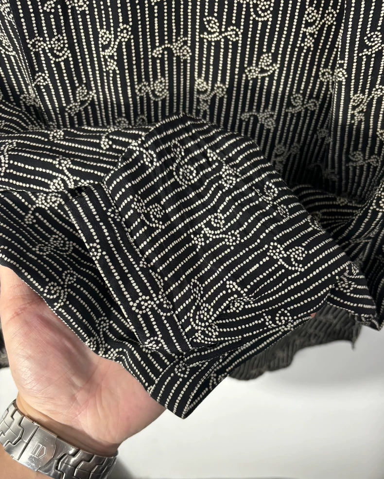 Saint Laurent Silk Printed Shirt for Men