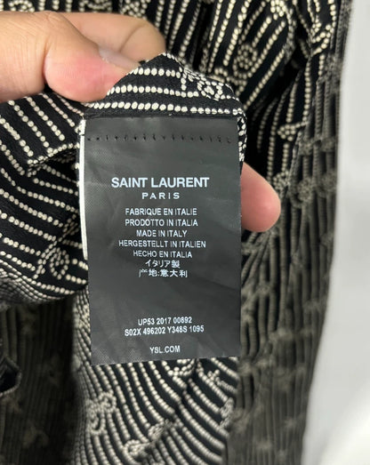 Saint Laurent Silk Printed Shirt for Men