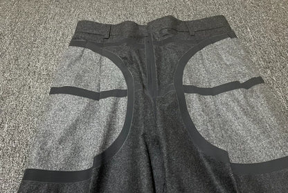 Givenchy Wool Wide-Leg Casual Trousers-yf