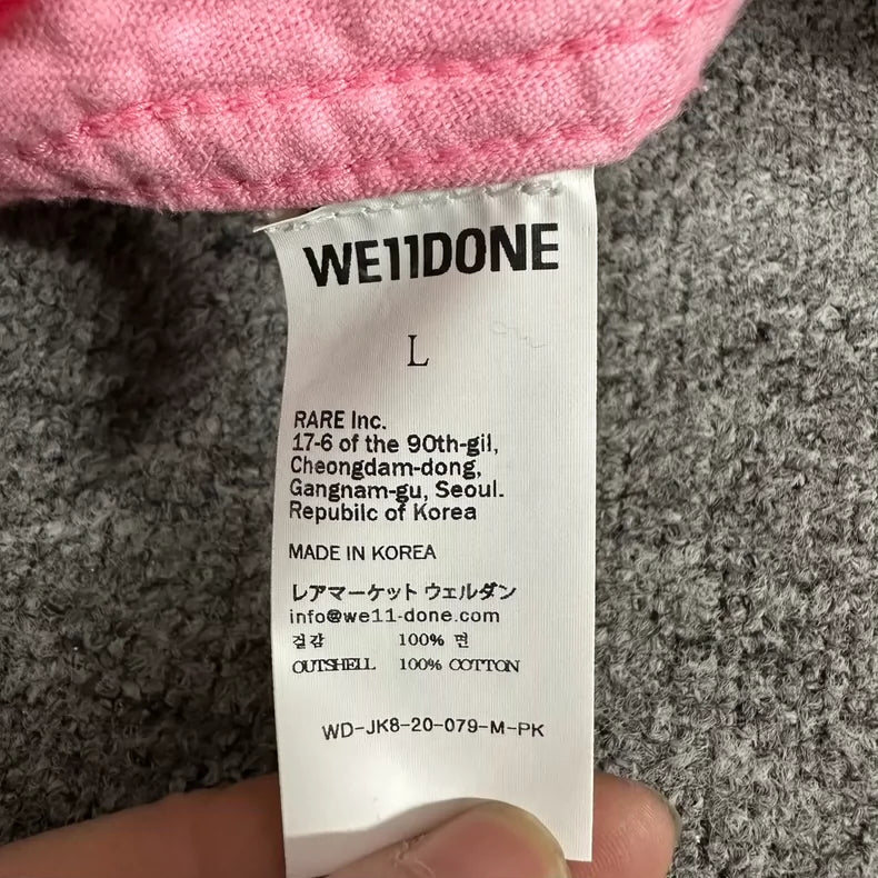 We11done Pink Corduroy Jacket