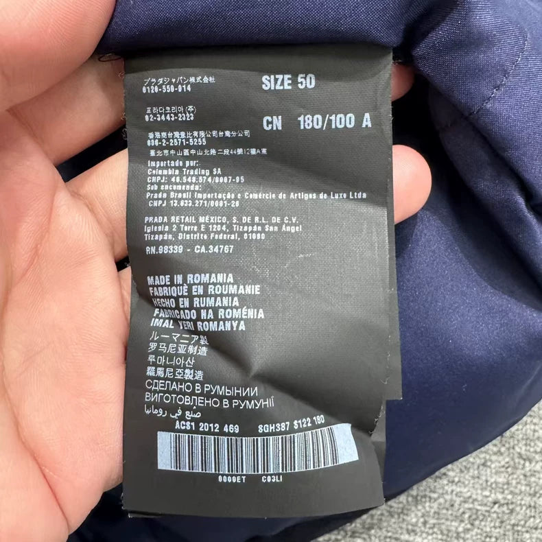 Prada Shearling Jacket in Excellent Condition-zp