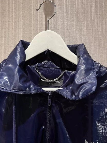 Rare Balenciaga Windbreaker in Blue Purple