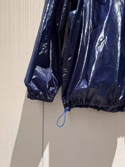 Rare Balenciaga Windbreaker in Blue Purple