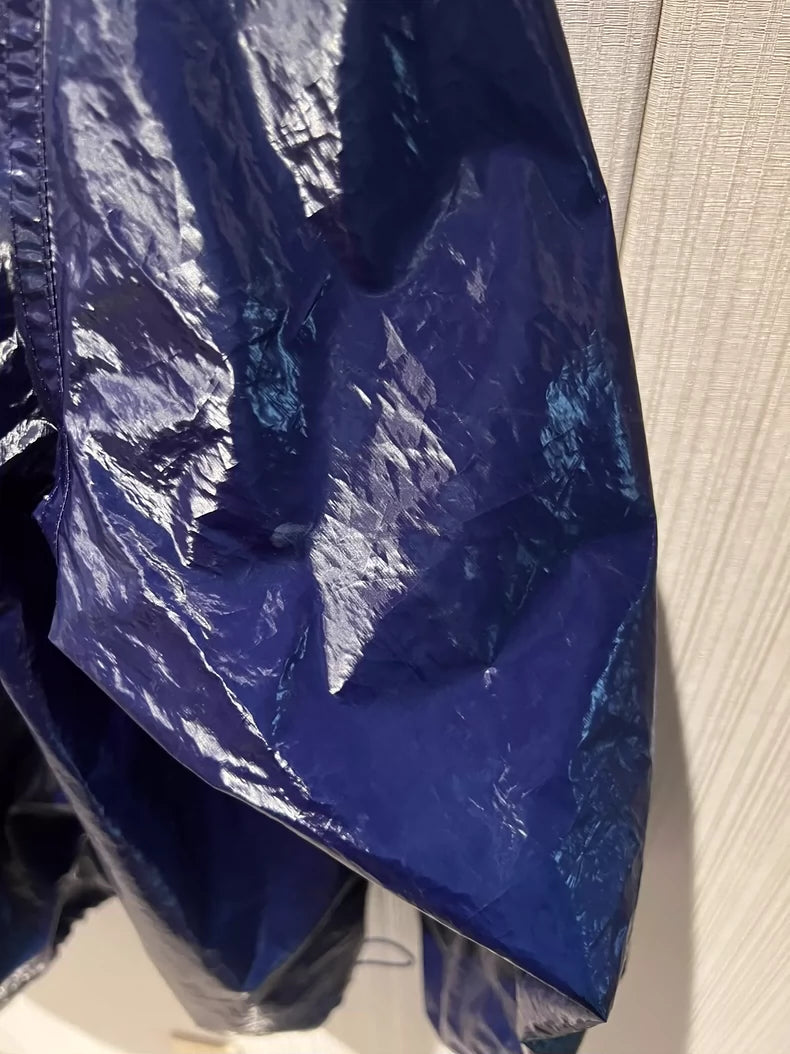 Rare Balenciaga Windbreaker in Blue Purple