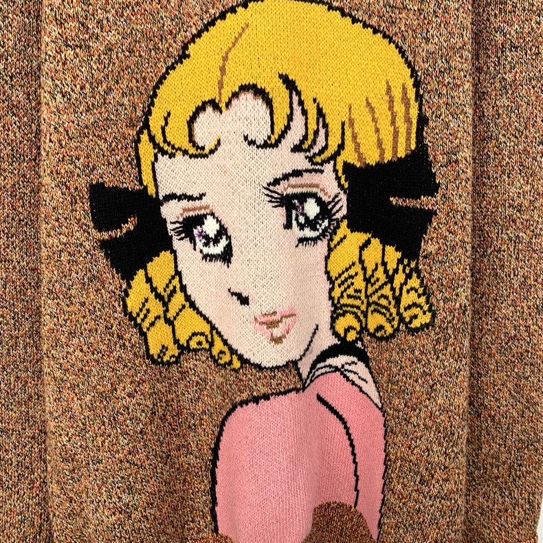 Gucci Wool Round Neck Sweater with Design