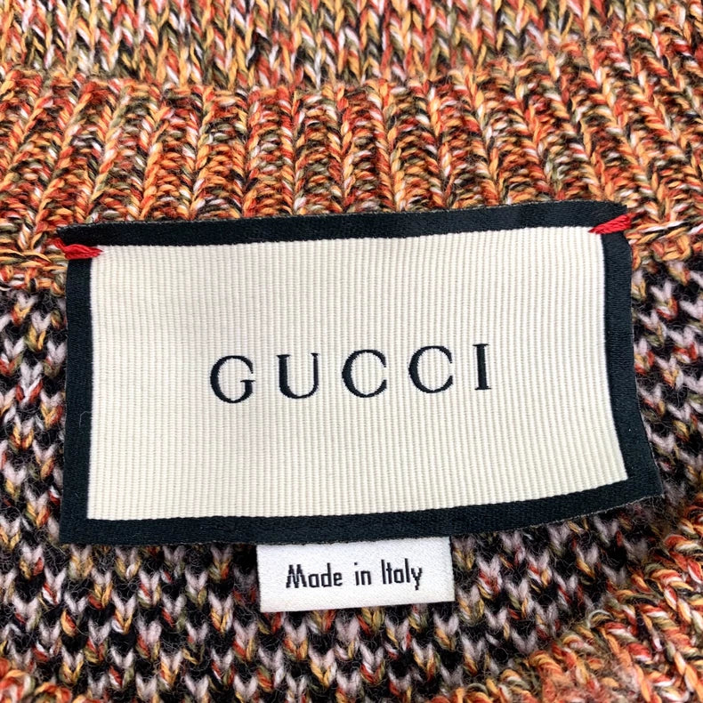 Gucci Wool Round Neck Sweater with Design