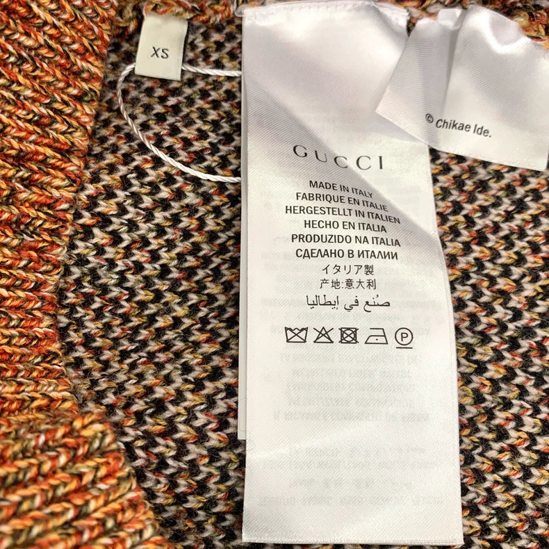 Gucci Wool Round Neck Sweater with Design