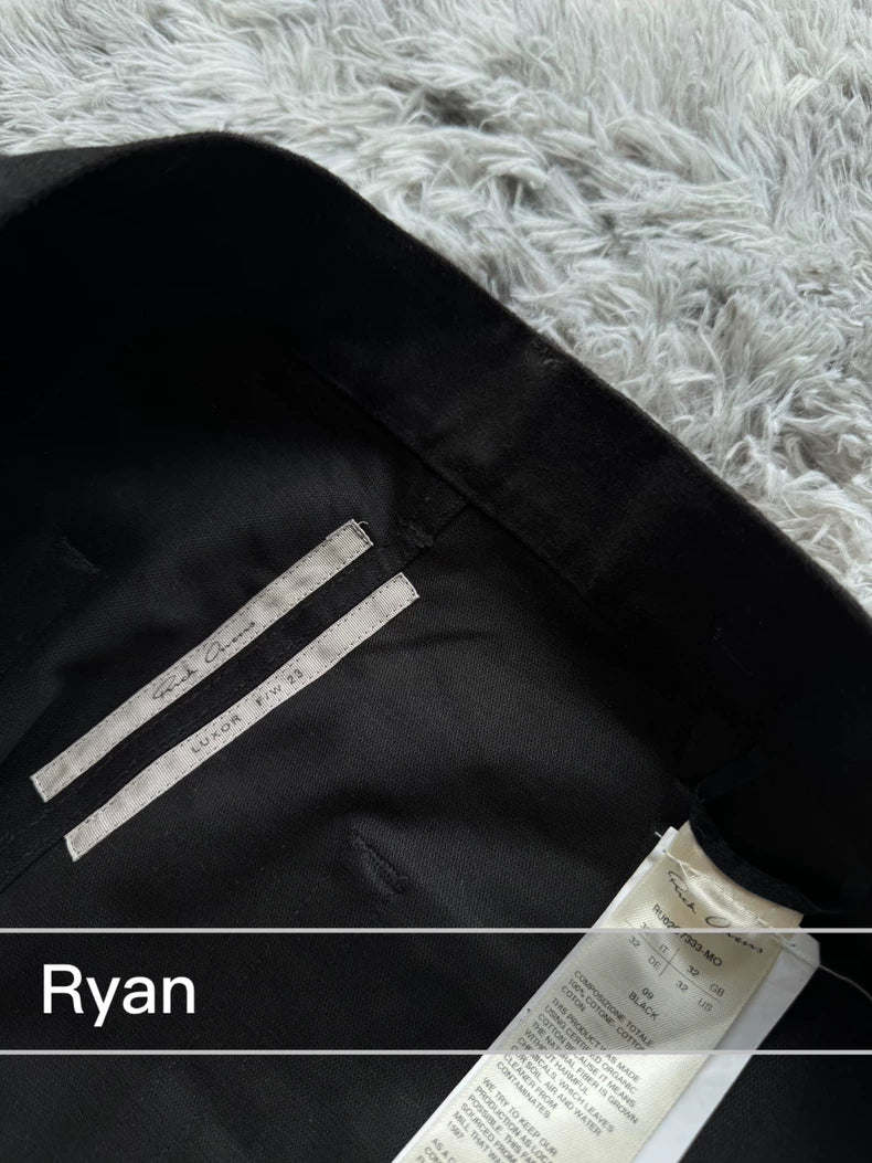 RickOwens 23FW Geth Straight Jeans