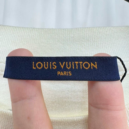 Louis Vuitton Pedestrian Print Short-Sleeve-yf