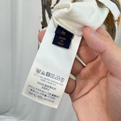Louis Vuitton Pedestrian Print Short-Sleeve-yf
