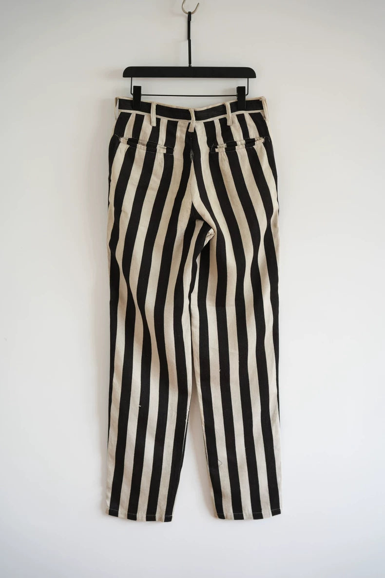 Yohji Yamamoto Striped Sailor Pants