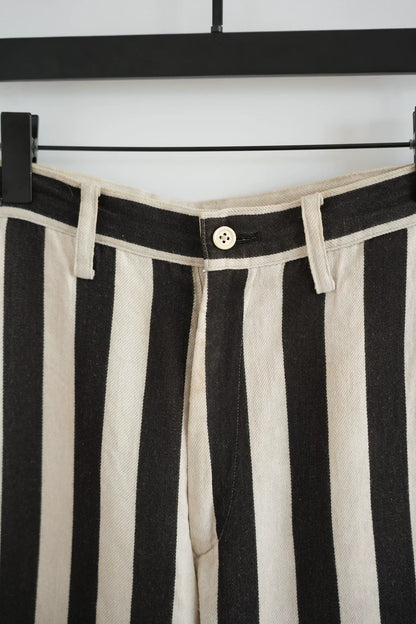 Yohji Yamamoto Striped Sailor Pants