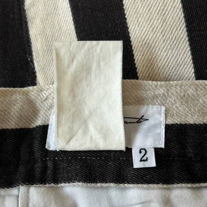 Yohji Yamamoto Striped Sailor Pants