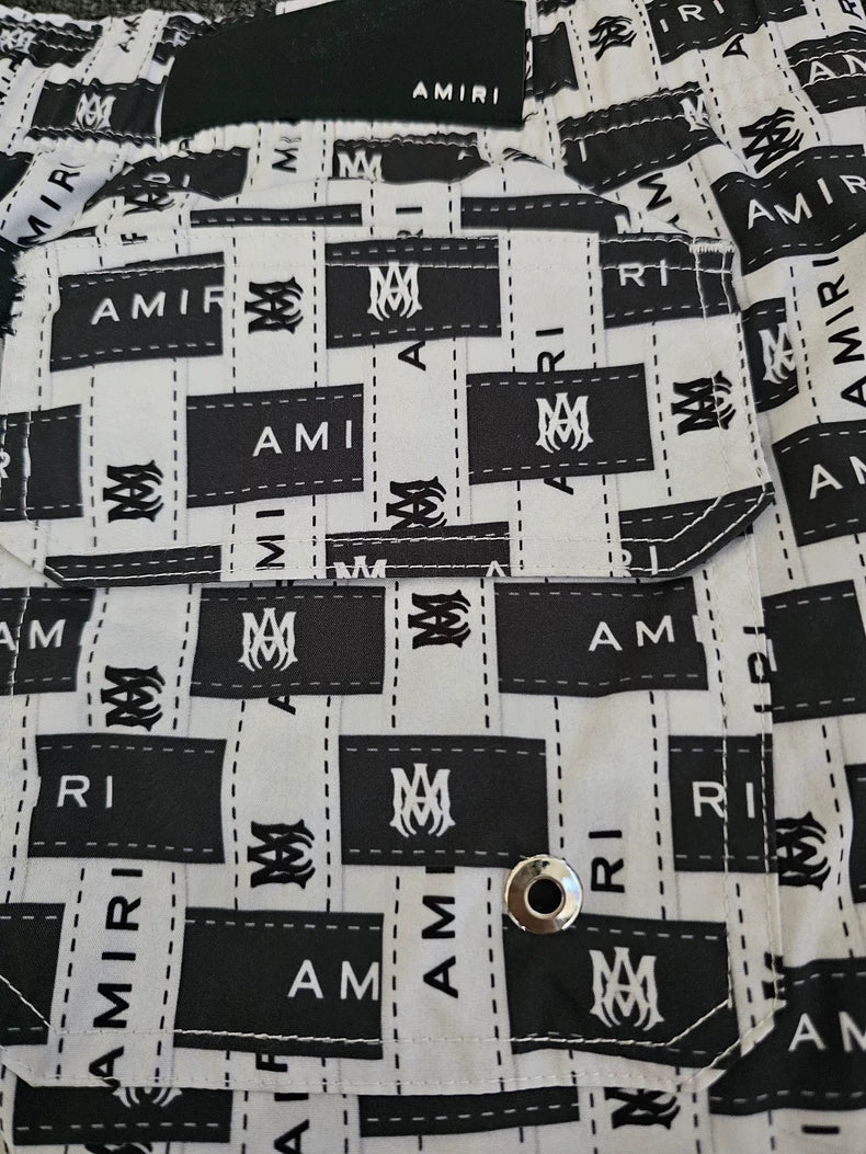 Amiri All-Over Print Casual Shorts-yf