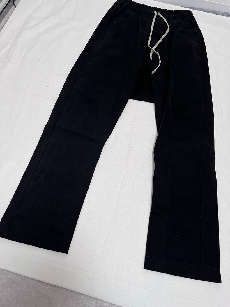 Rick Owens Plain Drawstring Pants Size 46