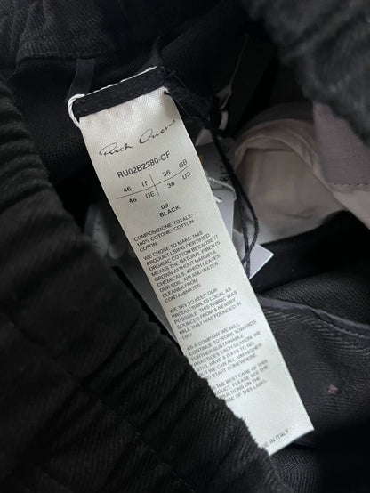 Rick Owens Plain Drawstring Pants Size 46