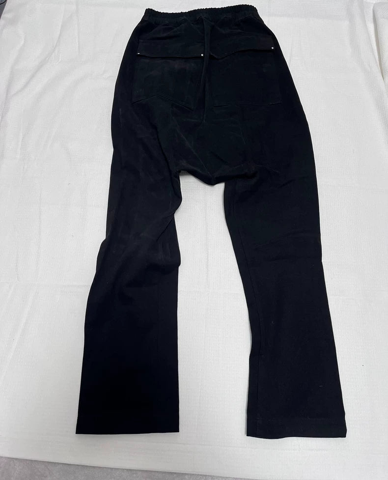 Rick Owens Plain Drawstring Pants Size 46