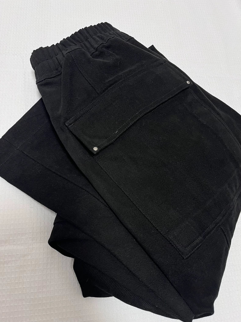 Rick Owens Plain Drawstring Pants Size 46