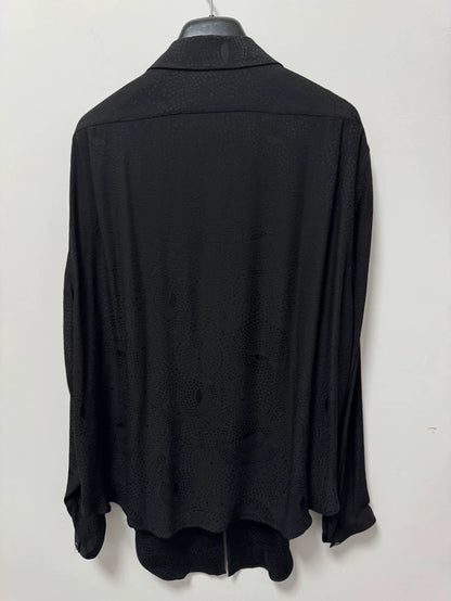 Saint Laurent Silk Polka Dot Shirt
