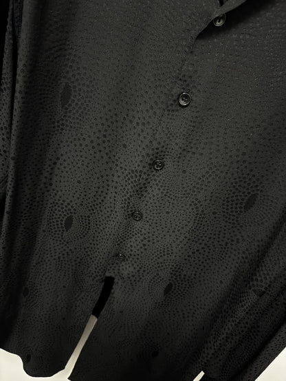 Saint Laurent Silk Polka Dot Shirt