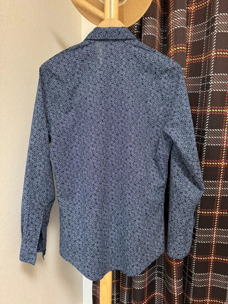 Hermes Classic Pattern Long Sleeve Shirt