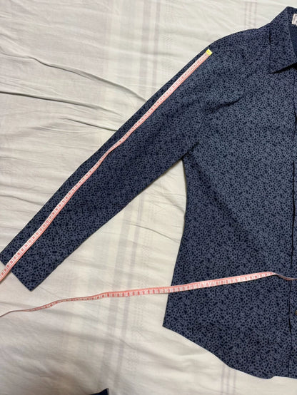 Hermes Classic Pattern Long Sleeve Shirt