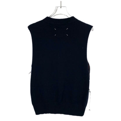 Maison Margiela x Pendleton Navy Knit Vest