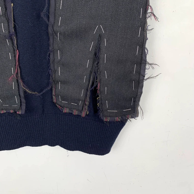 Maison Margiela x Pendleton Navy Knit Vest