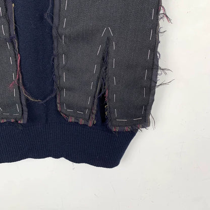Maison Margiela x Pendleton Navy Knit Vest