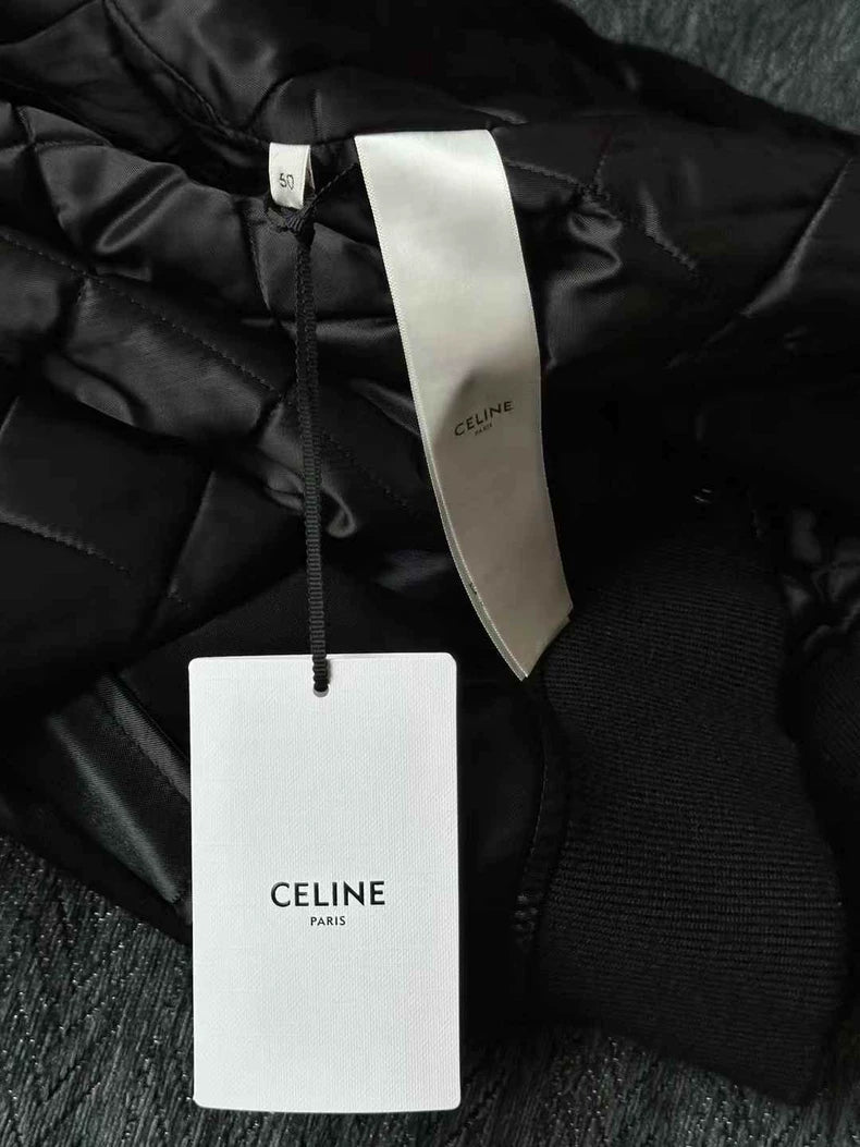 Celine Hooded Bomber Jacket