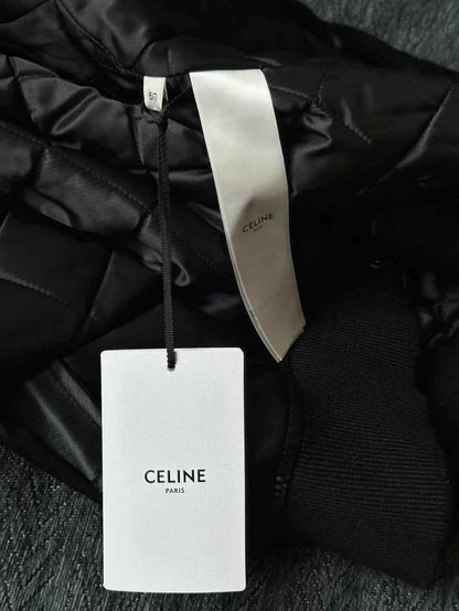 Celine Hooded Bomber Jacket