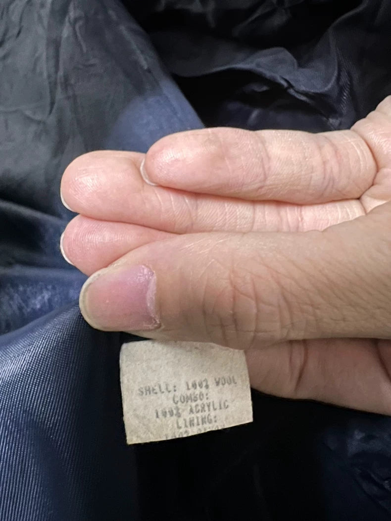 Vintage Prada Wool Blend Double-Breasted Coat