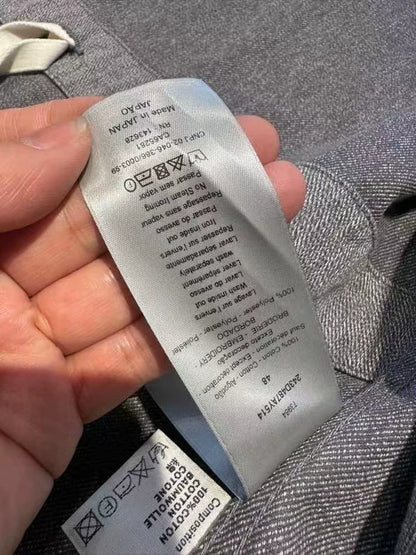 Dior Denim Jacket in Modern Grey-zp