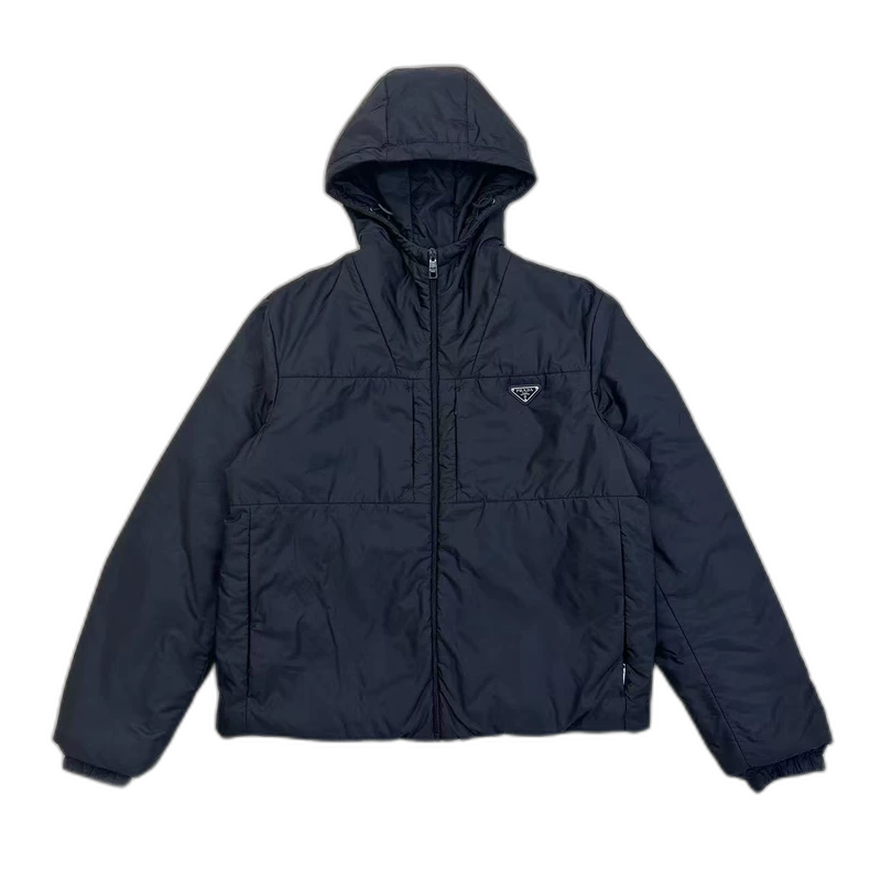 Prada Hooded Cotton Jacket Size 50
