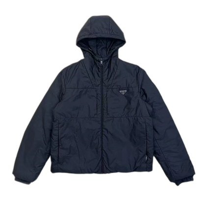 Prada Hooded Cotton Jacket Size 50
