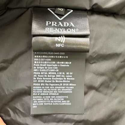 Prada Hooded Cotton Jacket Size 50