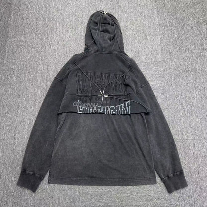 Givenchy Distressed Two-Piece Hoodie-zp